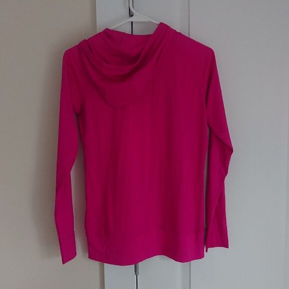 Under Armour MSU Michigan State Spartans Hoodie Semi Fitted Heat Gear size S/M - Picture 2 of 7